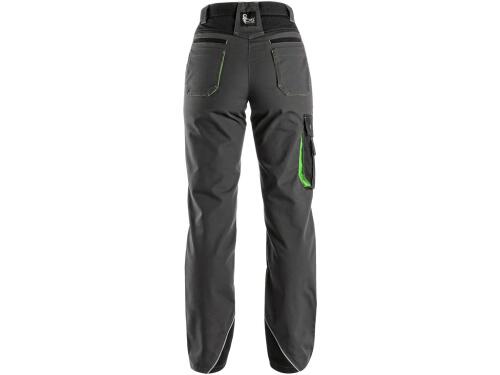 Kalhoty do pasu CXS SIRIUS AISHA, dámské, šedo-zelené, vel. 58